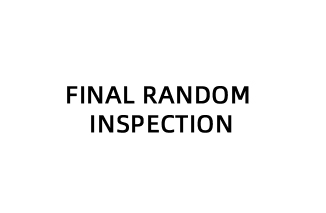 Final Random Inspection